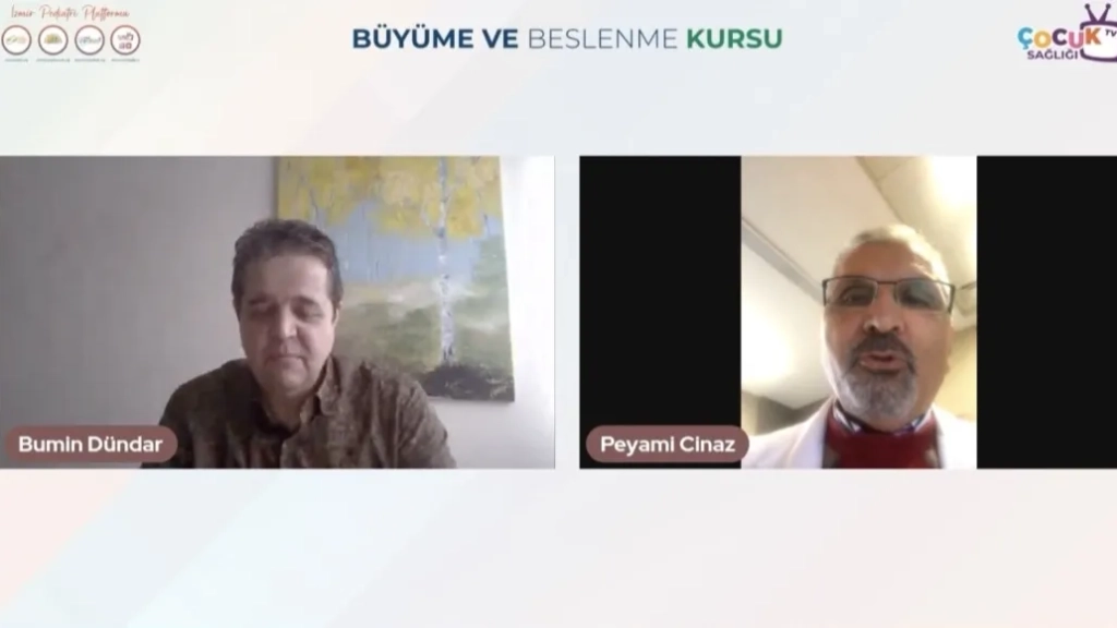 Büyume ve Beslenme Kursunun 4. sü Çocuk Sağlığı TV'de Başarı İle Gerçekleştirildi