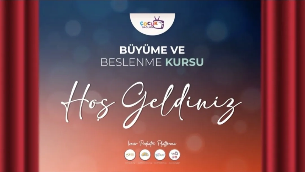 Büyume ve Beslenme Kursunun 4. sü Çocuk Sağlığı TV'de Başarı İle Gerçekleştirildi