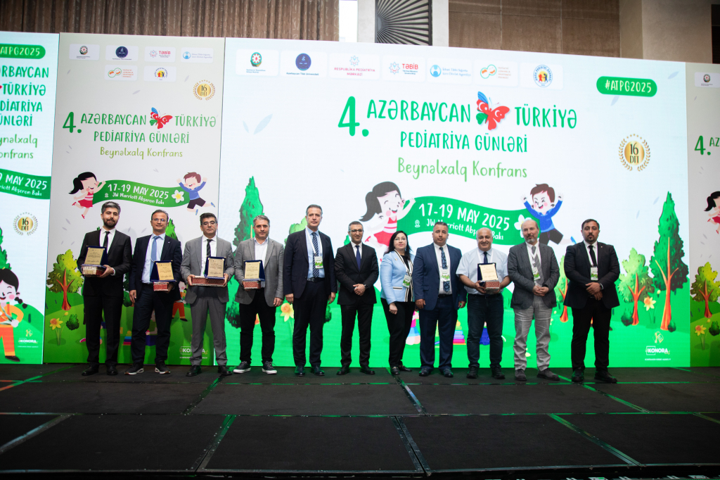 4. Uluslararası Azerbaycan Türkiye Pediatri Günleri Bakü’de Mariott Otelde gerçekleştirildi.